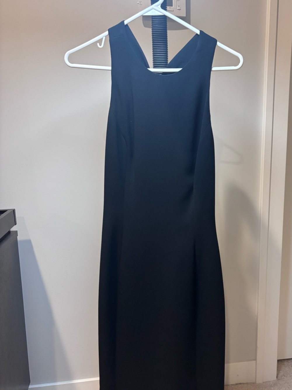 Jones New York Black-n-Bling (back) Fitted Sleeveless Dress